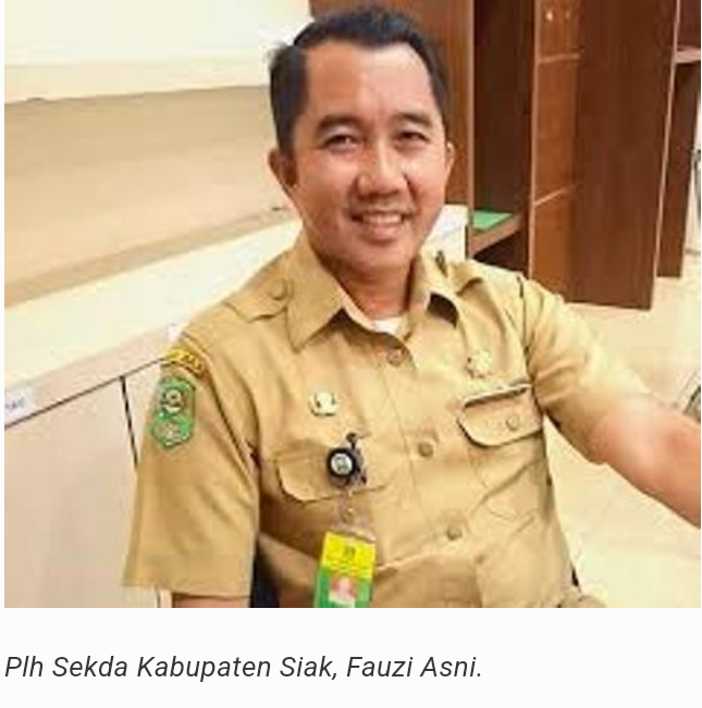 Plh Sekda Siak Luruskan Informasi tentang Penundaan Pembayaran THR
