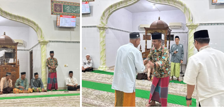 Penghulu Kampung Buana Makmur Basari Hadiri Acara Santunan Anak Yatim di Masjid Jami’ Baiturrahim 