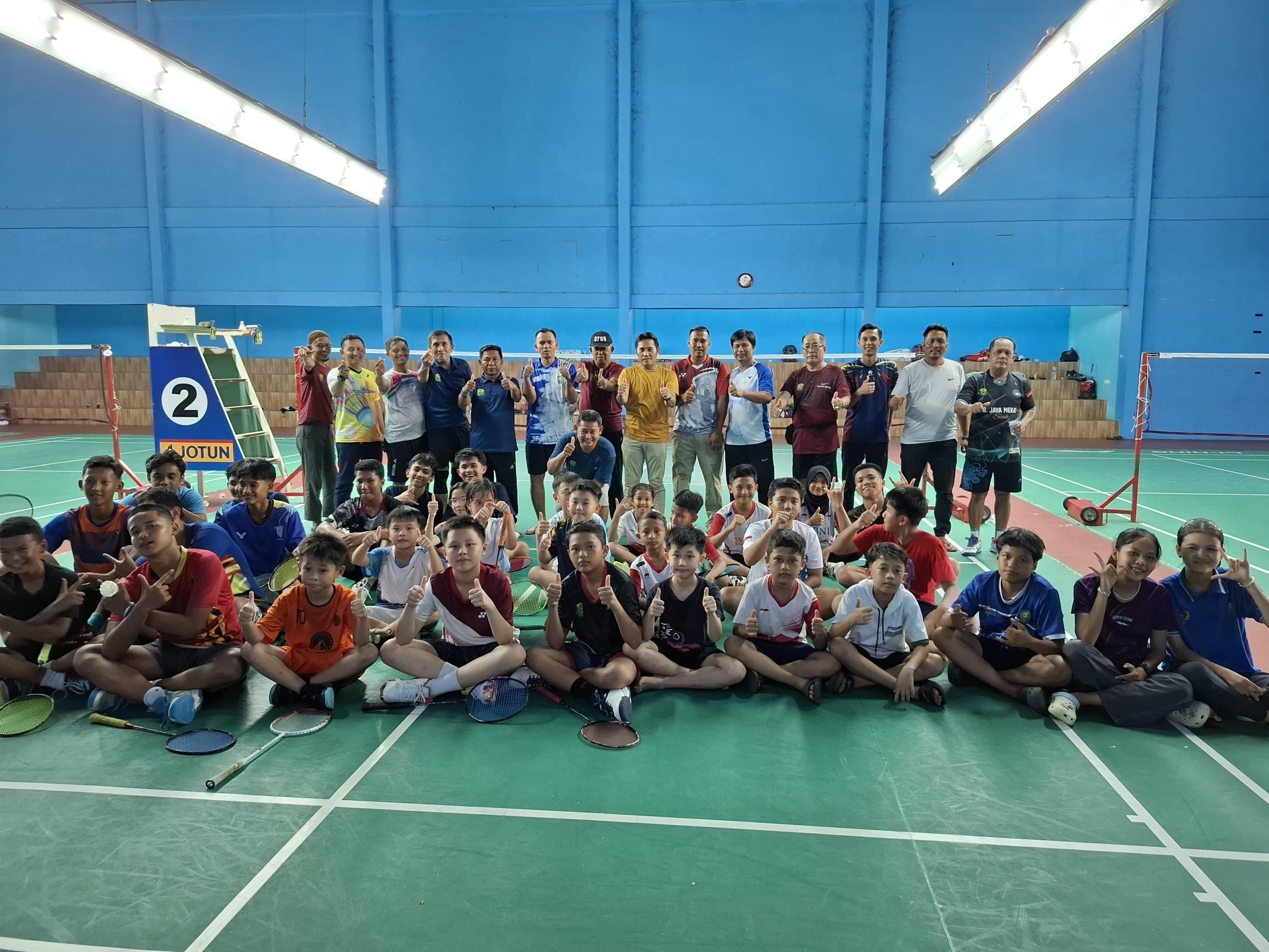 PBSI Siak Gelar Silaturrahmi Bersama Atlit 