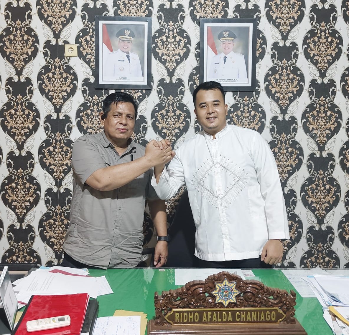 Ketua DPD AJPLH Dukung Pokmas GAUL di Kelurahan Pangkalan Kerinci Timur