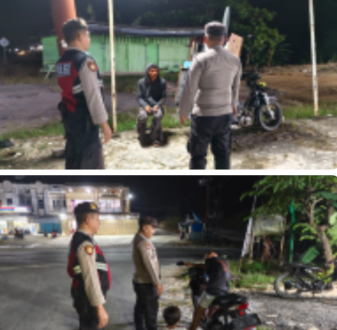 Polsek Kerinci Kanan Giat patroli KRYD dan Objek Vital guna antisipasi (C3) 