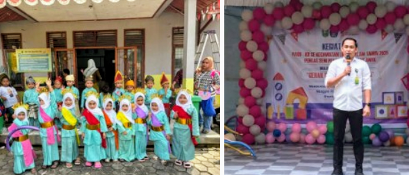 Resmi Dibuka Oleh Kasi Tramtib Acara Pentas Seni Paud-KB Se-Lubuk Dalam