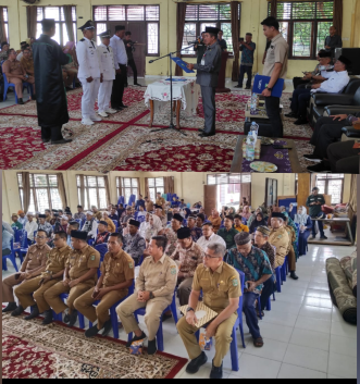 Pj Sekda Siak Resmi Lantik (PAW) Penghulu Kampung Buatan II, dan Kampung Rantau Panjang