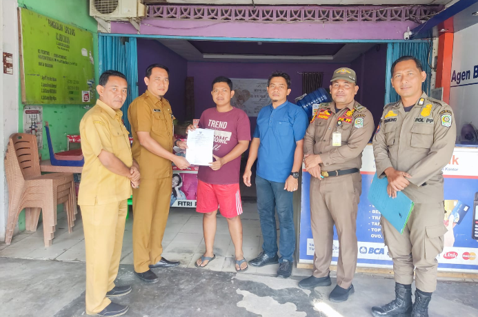 Pengawasan dan Sosialisasi Harga Eceran Tertinggi (HET) Gas LPG Tabung 3 Kilogram di wilayah Kecamatan Lubuk Dalam 