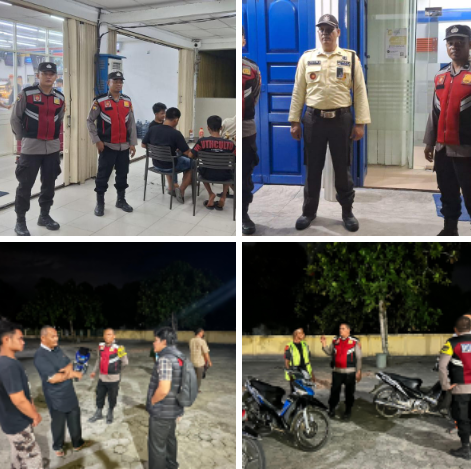 Ciptakan Situasi Kamtibmas Polsek Koto Gasib Laksanakan Giat (KRYD) Setiap Malam 