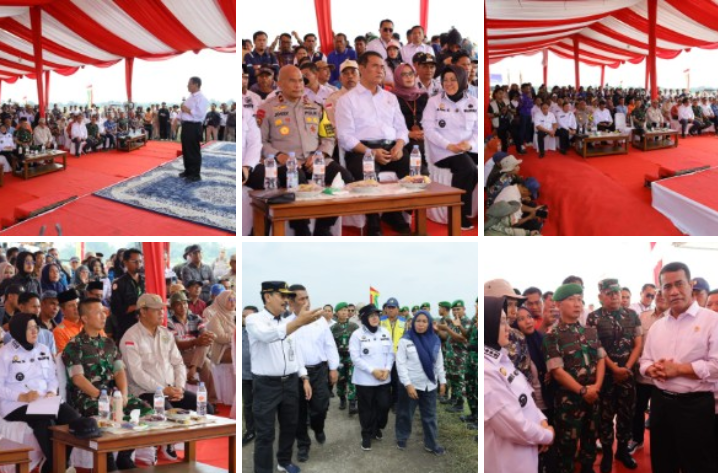 Kunjungan Kerja Menteri Pertanian ke kabupaten Siak.