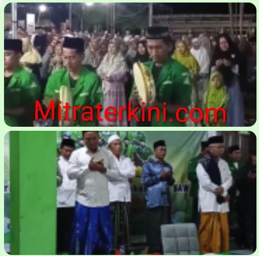 Anggota DPRD Siak Umbarno Hadiri Gebyar Sholawat Peringati Maulid Nabi Muhammad SAW