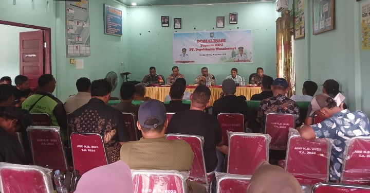 Polres Bengkalis Himbau Masyarakat dan Pihak PT TKWL Jaga Kondusifitas Di Lahan Sengketa