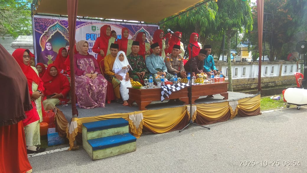 Pelepasan Pawai Ta’aruf MTQ ke 57 Oleh Camat Bengkalis TAUFIK HIDAYAT.S.STP.,M.P.A.