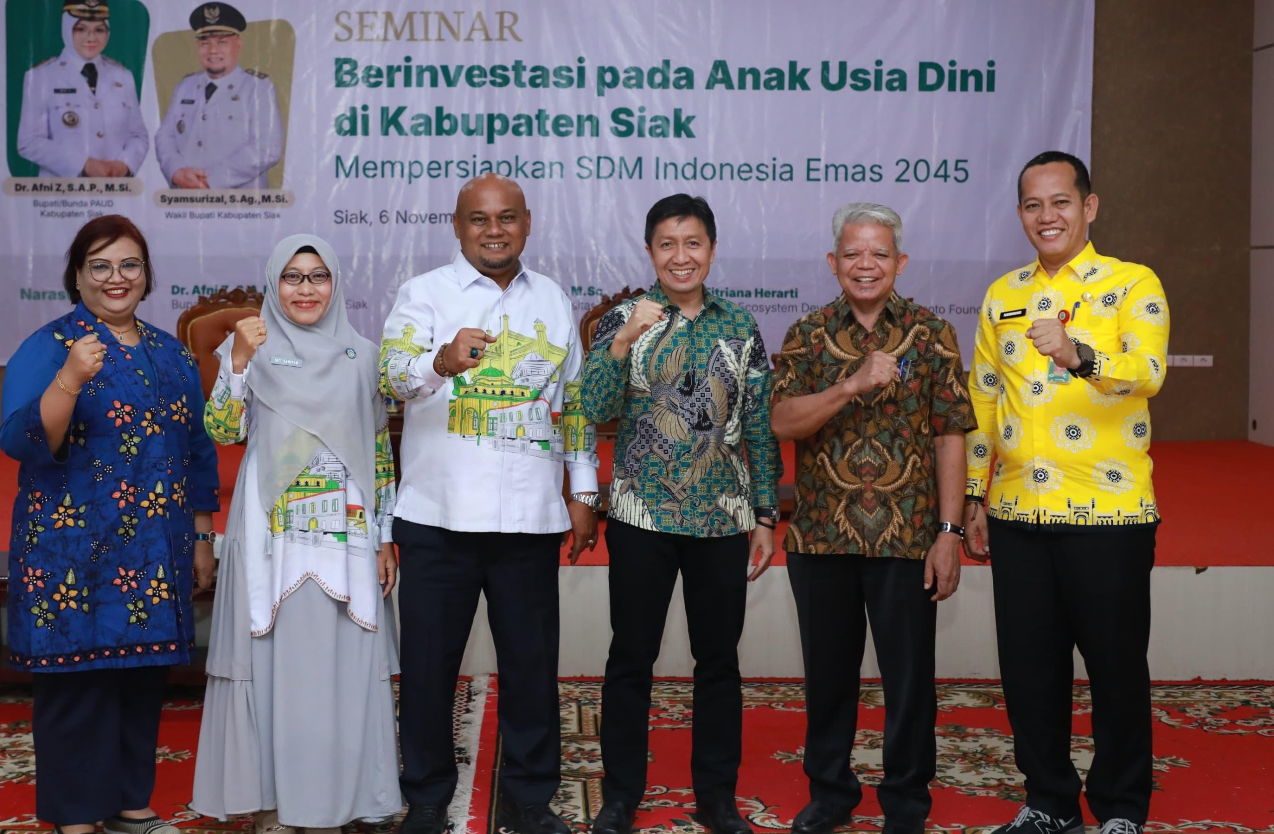 Pemkab Siak dan Tanoto Foundation Perkuat Pendidikan Anak Usia Dini Menuju Indonesia Emas 2045