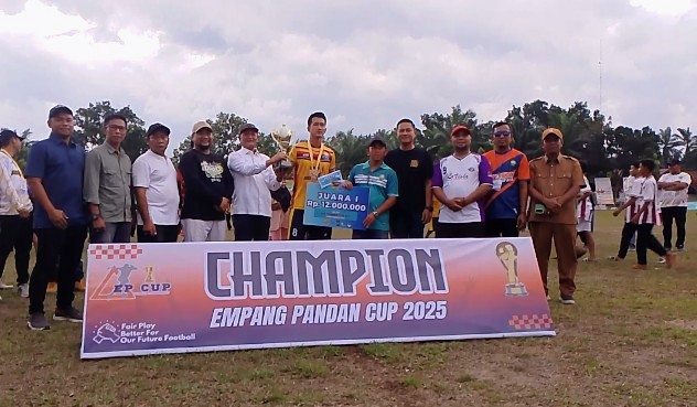 Penghulu Kampung Empang Pandan Resmi Tutup Empang Pandan Cup 2025