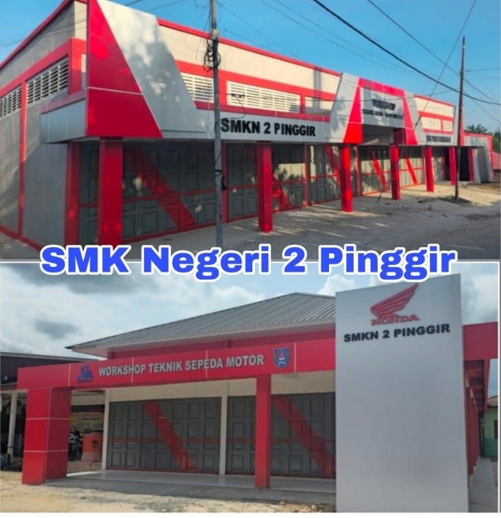 SMK Negeri 2 Pinggir Tuntaskan Revitalisasi 2025, RPS Baru TKR–TSM Disambut Apresiasi Warga