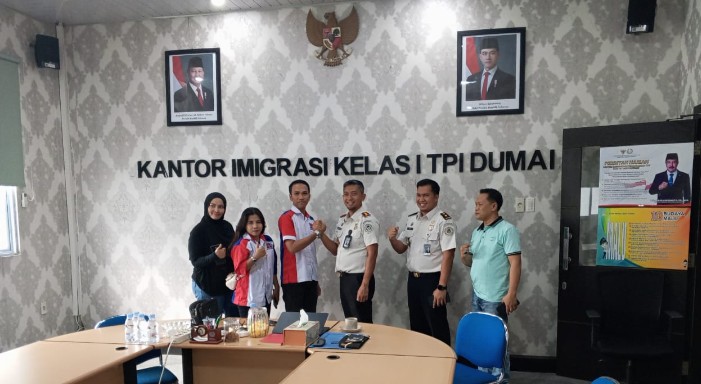 PWMOI Dumai Perkuat Sinergi dengan Imigrasi, Dorong Transparansi dan Pelayanan Publik Berkualitas