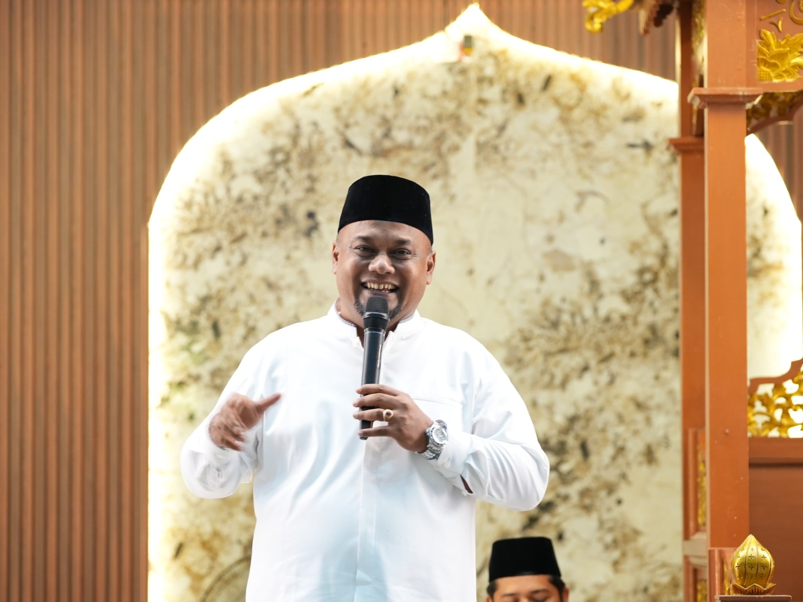 Safari Ramadan Pusako, Wabup Siak Tegaskan Jalan Poros Urat Nadi Ekonomi