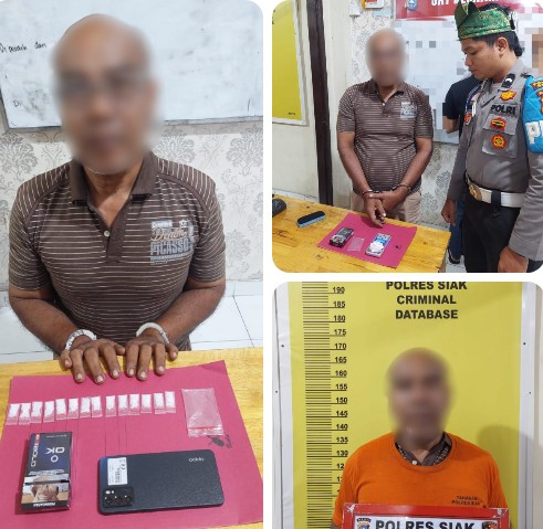 Perang Narkoba Berlanjut, Bandar Sabu di Sabak Auh Berhasil Diringkus