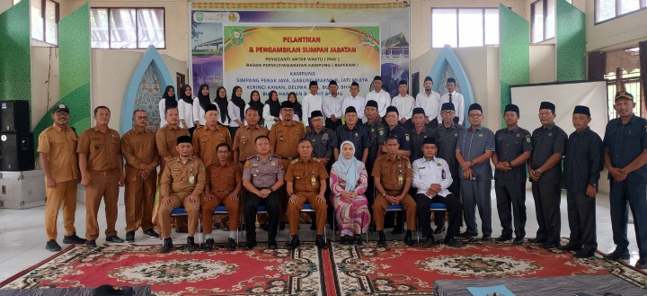 PAW Bapekam Dilantik, Pemerintahan Kampung di Kerinci Kanan Didorong Lebih Transparan