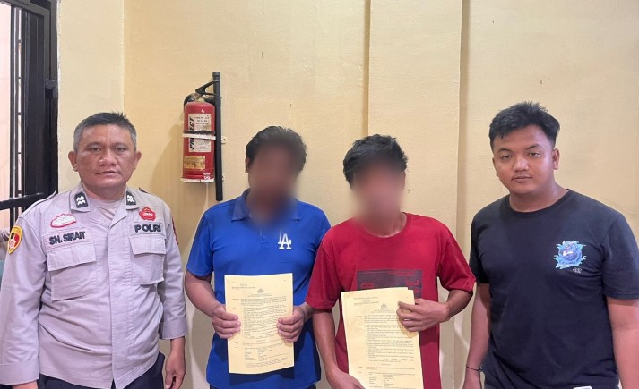 Satreskrim Polres Siak Ungkap Tambang Ilegal di Tualang, Excavator Hitachi Ikut Diamankan