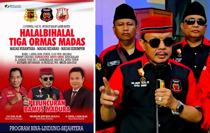 Tiga Ormas Madas Deklarasikan Bamus Madura, Siap Kawal Investasi dan Pembangunan
