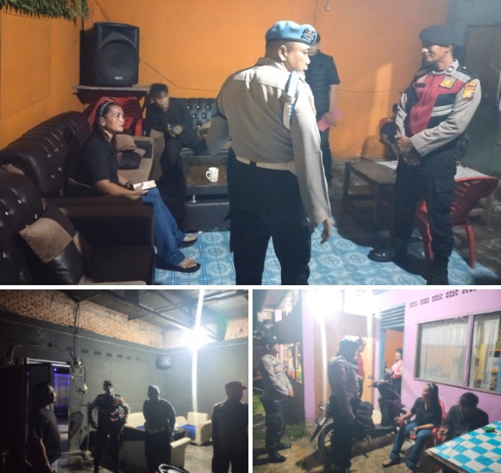 Gelar Razia Serentak, Polsek Koto Gasib Bidik Peredaran Narkoba di THM