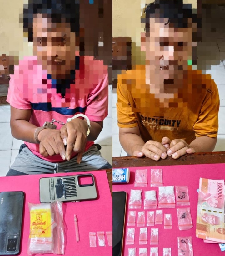 Operasi Antik 2026: Polsek Kerinci Kanan Bongkar Jaringan Sabu, Dua Pelaku Ditangkap Berantai