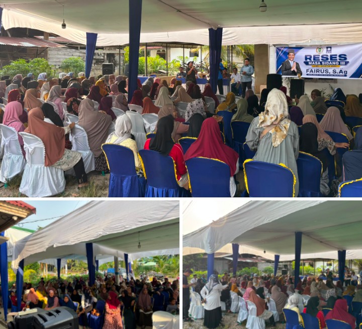 Reses Fairuz di Keranji Guguh, Warga Usulan Perbaikan Jalan Strategis hingga Normalisasi Parit Penyebab Banjir