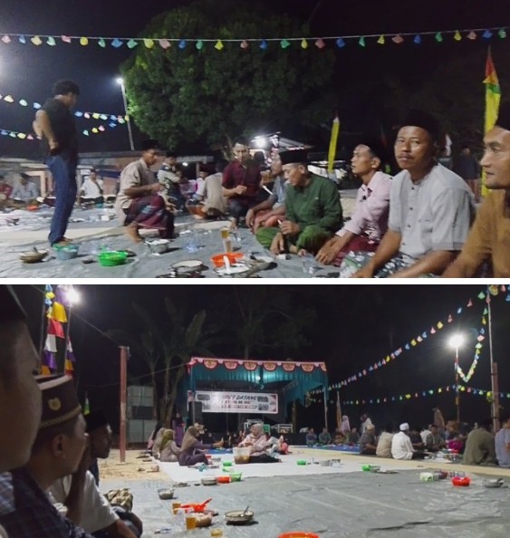 Malam Syukuran HUT ke-81 RI dan Sambut Maulid Nabi, Warga RT 08 Tasik Seminai Pererat Silaturahmi