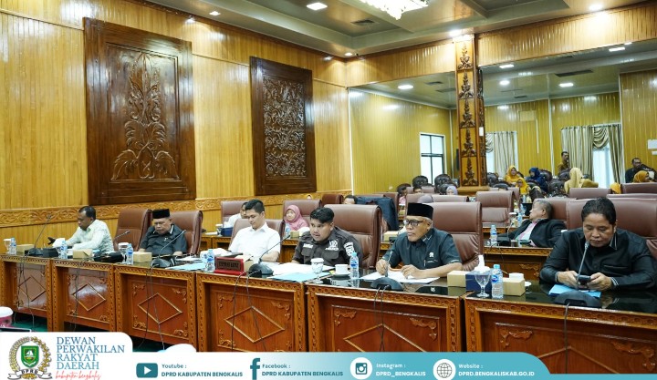 DPRD dan Pemkab Bengkalis Bahas Ranperda Pertanggungjawaban APBD 2025