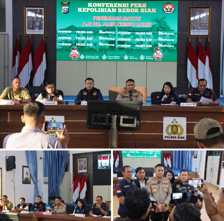 Polres Siak: Tak Ditemukan Unsur Pembunuhan dalam Kematian dr. Alex Cristo Loris