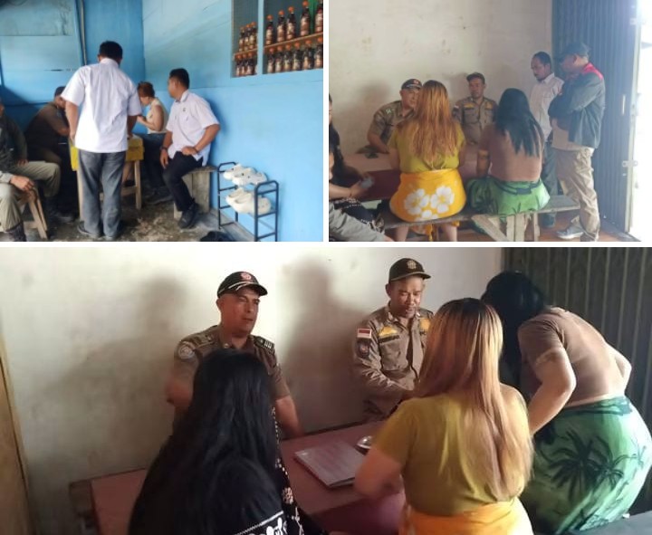 Dugaan Aktivitas Pekat di KM 51 Disisir Satpol PP Siak