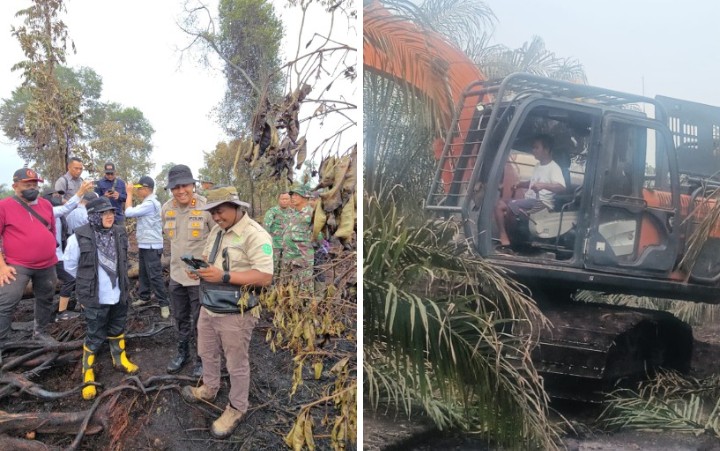 PT WSSI Bergerak Cepat Bantu Penanganan Karhutla di Siak