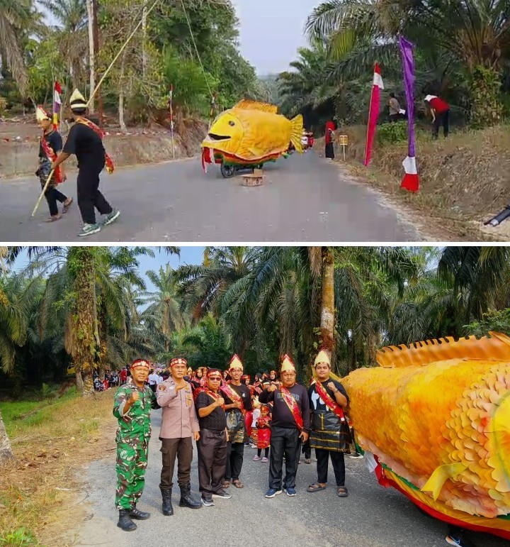 Warga 51 Semarakkan HUT ke-81 RI, Karnaval Budaya Nusantara Meriah di Tasik Seminai