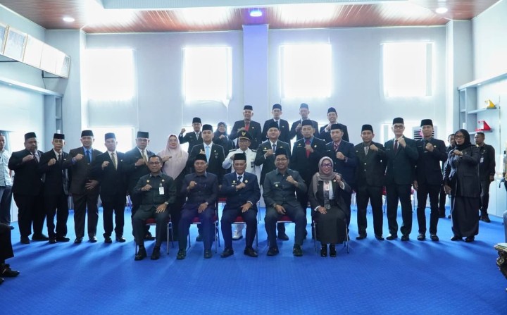 Daftar 21 Pejabat Pemkab Rohil yang Baru Dilantik Bupati H. Bistamam