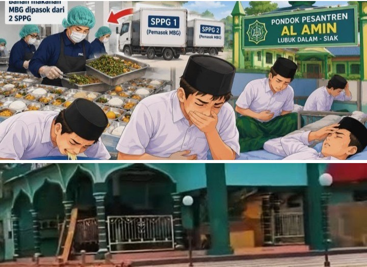 29 Siswa Ponpes Al Amin Alami Mual dan Muntah Usai Konsumsi MBG, Orang Tua Mengaku Anak Masih Sakit Perut